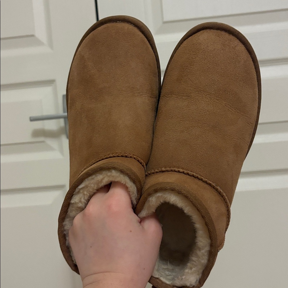 Women’s ultra-mini uggs in chestnut